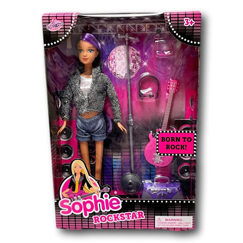 Sophie Rockstar Fashion Doll  Brooklyn Lollipop‎ New